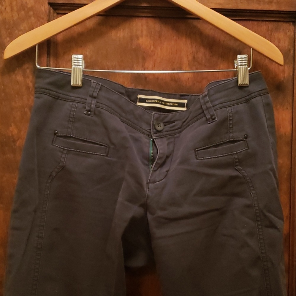 Navy Blue Daughters of the Liberation Cotton Pant